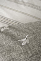 Cotton Box-Klein Nakışlı Ranforce Çift Kişilik Nevresim Takımı Moke Kahve-Nevresim Takımı-3-Milagron.com