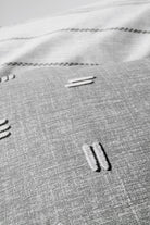 Cotton Box-Klein Nakışlı Ranforce Çift Kişilik Nevresim Takımı Patara Gri-Nevresim Takımı-3-Milagron.com