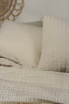 Cotton Box-Liny Çift Kişilik Nevresim Takımı Sungai Bej-Nevresim Takımı-2-Milagron.com