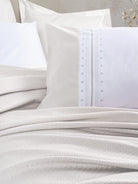 Cotton Box-Lusso Bambu Çift Kişilik Pike Takımı Chaste Taş-Pike Takımı-2-Milagron.com