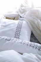 Cotton Box-Majestic Çift Kişilik Nevresim Takımı Paola Gri-Nevresim Takımı-2-Milagron.com