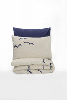 Cotton Box-Maritime Çift Kişilik Nevresim Takımı Larum Lacivert-Nevresim Takımı-3-Milagron.com