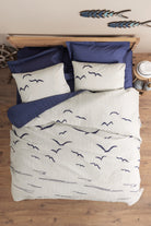 Cotton Box-Maritime Tek Kişilik Complete Set Larum Lacivert-Nevresim Takımı-1-Milagron.com