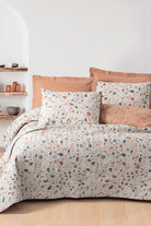 Cotton Box-Minimal Çift Kişilik Complete Set Oniks Karamel-Nevresim Takımı-1-Milagron.com