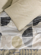 Cotton Box Modern Tek Kişilik Nevresim Takımı Formo Bej