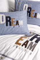 Cotton Box-Mood Nakışlı Ranforce Çift Kişilik Nevresim Takımı Forever Gri-Nevresim Takımı-2-Milagron.com