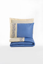 Cotton Box-Nakışlı Saten Çift Kişilik Nevresim Takımı Amaya Bej-Nevresim Takımı-4-Milagron.com