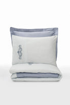 Cotton Box-Cotton Box Nakışlı Saten çift Kişilik Nevresim Takımı Biana Gri-Çift Kişilik Nevresim Takımı-4-Milagron.com