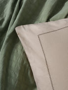 Cotton Box-Natura Çift Kişilik Yatak Örtüsü/Pike Takımı Vilo Yeşil-Nevresim Takımı-4-Milagron.com