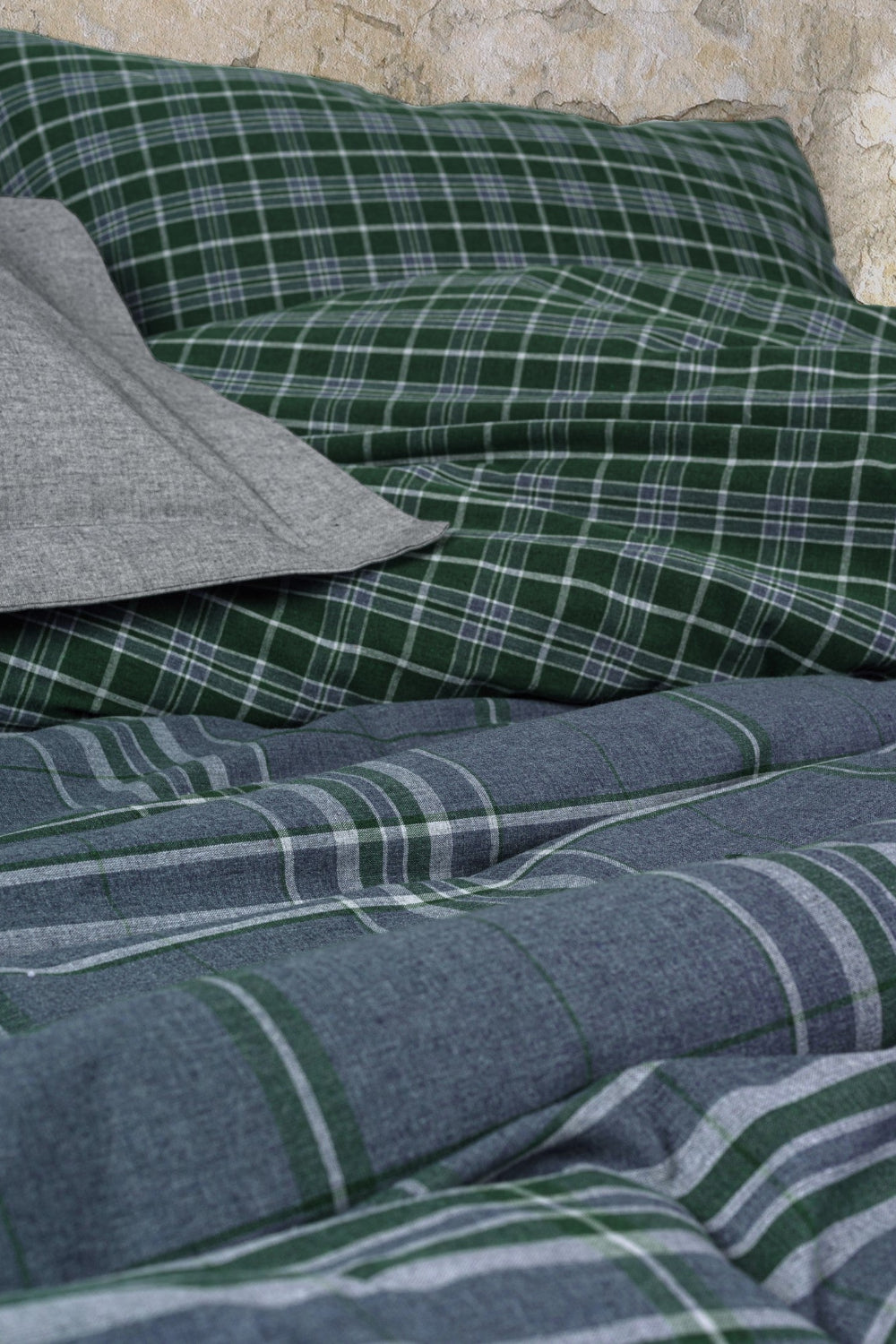 Cotton Box-Natureforce Çift Kişilik Nevresim Takımı Isola Mavi-Nevresim Takımı-2-Milagron.com