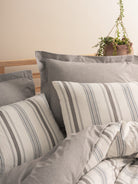 Cotton Box-Natureforce İpliği Boyalı Tek Kişilik Nevresim Takımı Neoma Vizon-Nevresim Takımı-2-Milagron.com