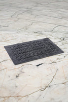 Cotton Box-Pamuklu Paspas Pattern Koyu Gri 60x100-Paspas-1-Milagron.com