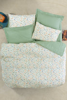 Cotton Box-Petite Tek Kişilik Complete Set Lola Yeşil-Nevresim Takımı-1-Milagron.com