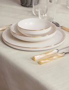 Cotton Box-Cotton Box Plain Masa örtüsü Krem 155x220-Masa Örtüsü-4-Milagron.com