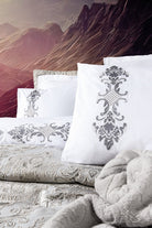 Cotton Box-Platinium Çeyiz Seti Ladonna Taş-Nevresim Takımı-2-Milagron.com