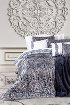 Cotton Box-Platinium Çeyiz Seti Marissa Lacivert-Nevresim Takımı-1-Milagron.com