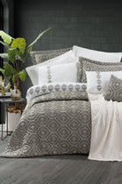 Cotton Box-Platinium Çeyiz Seti Orenda Bej-Nevresim Takımı-1-Milagron.com