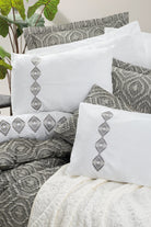 Cotton Box-Platinium Çeyiz Seti Orenda Bej-Nevresim Takımı-2-Milagron.com