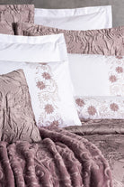 Cotton Box-Platinium Çeyiz Seti Theresa Pudra-Nevresim Takımı-1-Milagron.com