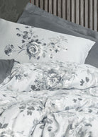 Cotton Box-Saten Çift Kişilik Nevresim Takımı Moale Gri-Nevresim Takımı-2-Milagron.com