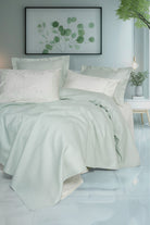 Cotton Box-Serenity Bambu Çift Kişilik Pike Takımı Brisa Mint-Pike Takımı-1-Milagron.com