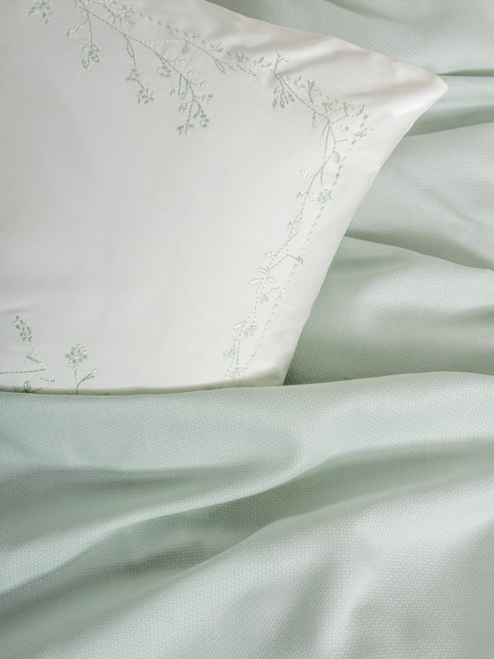 Cotton Box-Serenity Bambu Çift Kişilik Pike Takımı Brisa Mint-Pike Takımı-3-Milagron.com