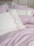 Cotton Box-Serenity Bambu Çift Kişilik Pike Takımı Vaila Lila-Nevresim Takımı-2-Milagron.com