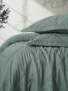 Cotton Box Serra Çift Kişilik Yatak Örtüsü Tila Mint