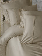 Cotton Box Silky Saten King Size Nevresim Takımı Bej