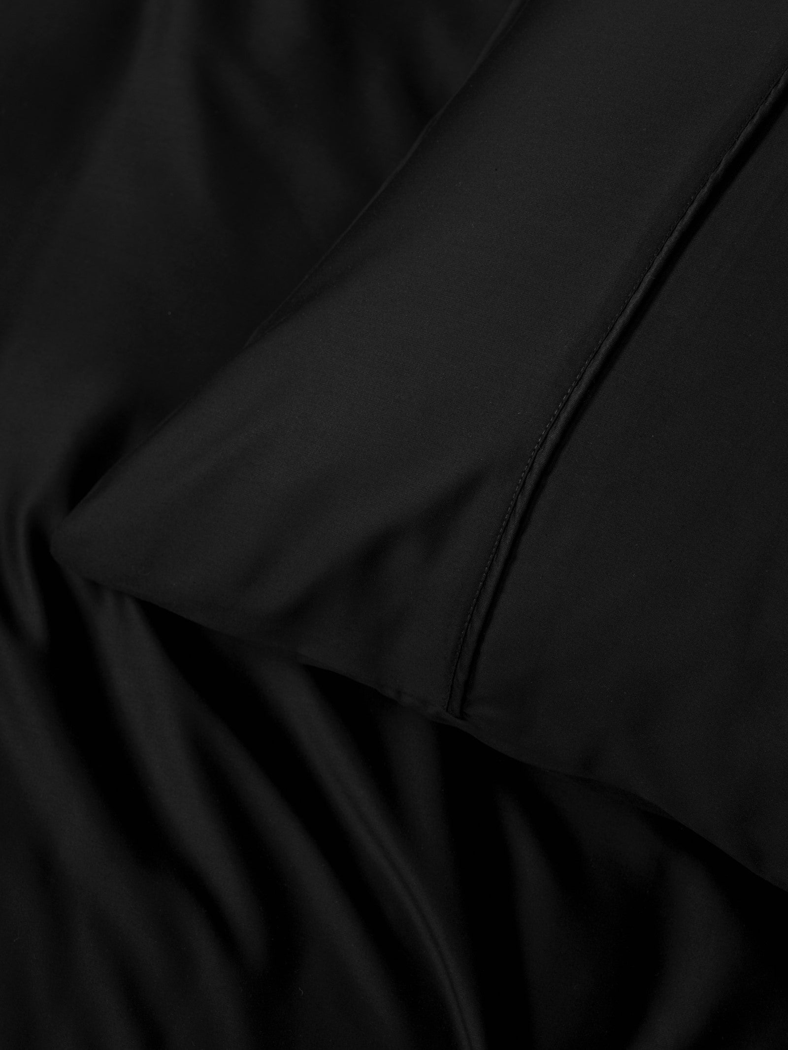 Cotton Box Silky Saten King Size Nevresim Takımı Siyah