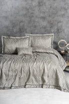 Cotton Box-Smart Çift Kişilik Yatak Örtüsü Kaylan Bej-Yatak Örtüsü-1-Milagron.com