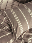 Cotton Box-Smooth Çift Kişilik Nevresim Takımı Jamira Kahve-Nevresim Takımı-3-Milagron.com