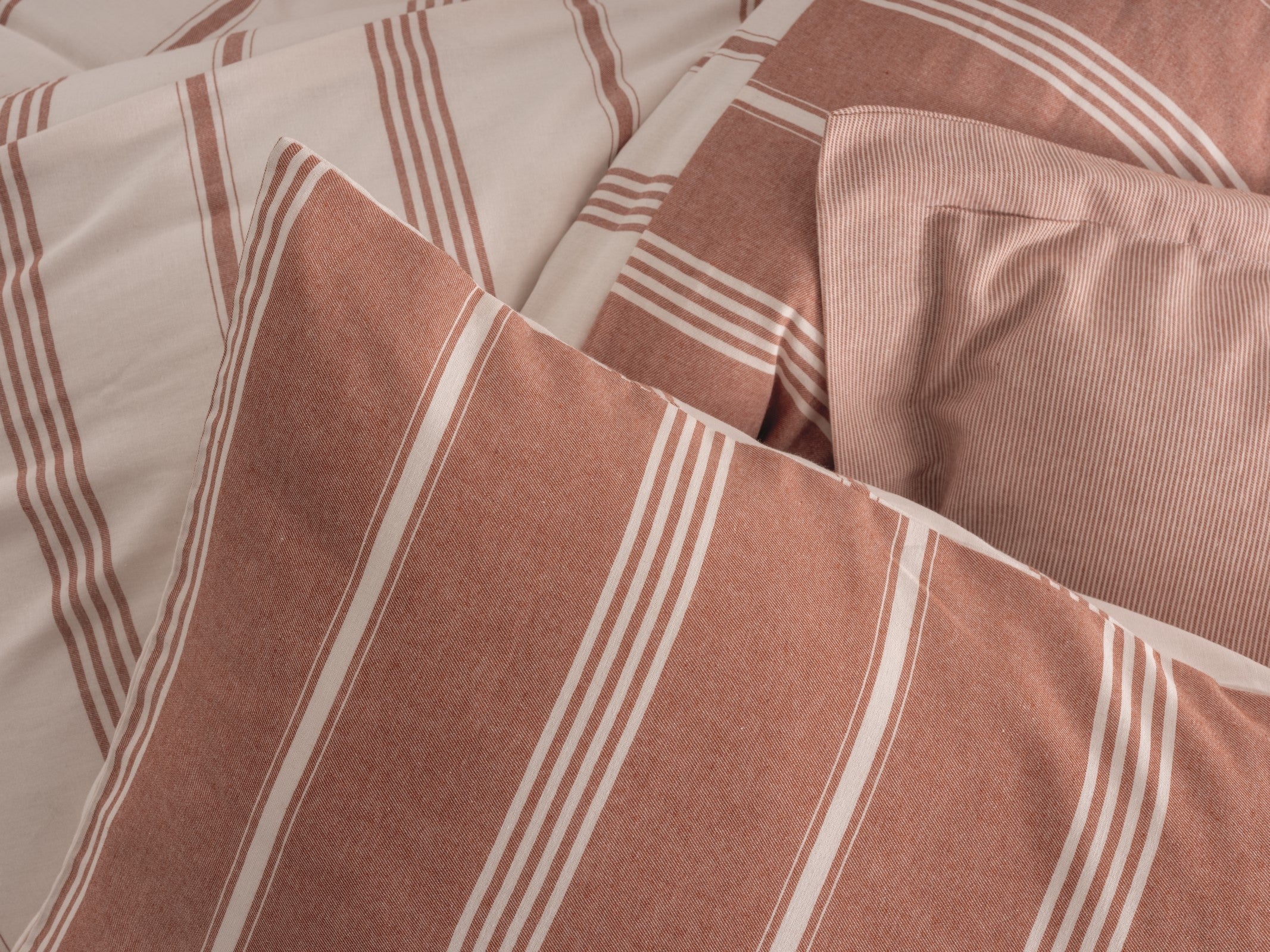 Cotton Box-Smooth Çift Kişilik Nevresim Takımı Jamira Tarçın-Nevresim Takımı-3-Milagron.com