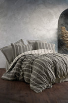 Cotton Box-Smooth Tek Kişilik Nevresim Takımı Jamira Haki-Nevresim Takımı-1-Milagron.com