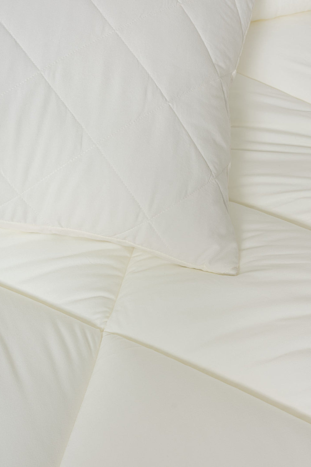 Cotton Box-Softwash Çift Kişilik Yorgan Seti Ekru 180x200 Lastikli Çarşaf-Yorgan-3-Milagron.com