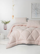 Cotton Box Softwash Çift Kişilik Yorgan Seti Pembe 160X200 Lastikli Çarşaf