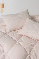 Cotton Box-Softwash Çift Kişilik Yorgan Seti Pembe 180x200 Lastikli Çarşaf-Yorgan-2-Milagron.com