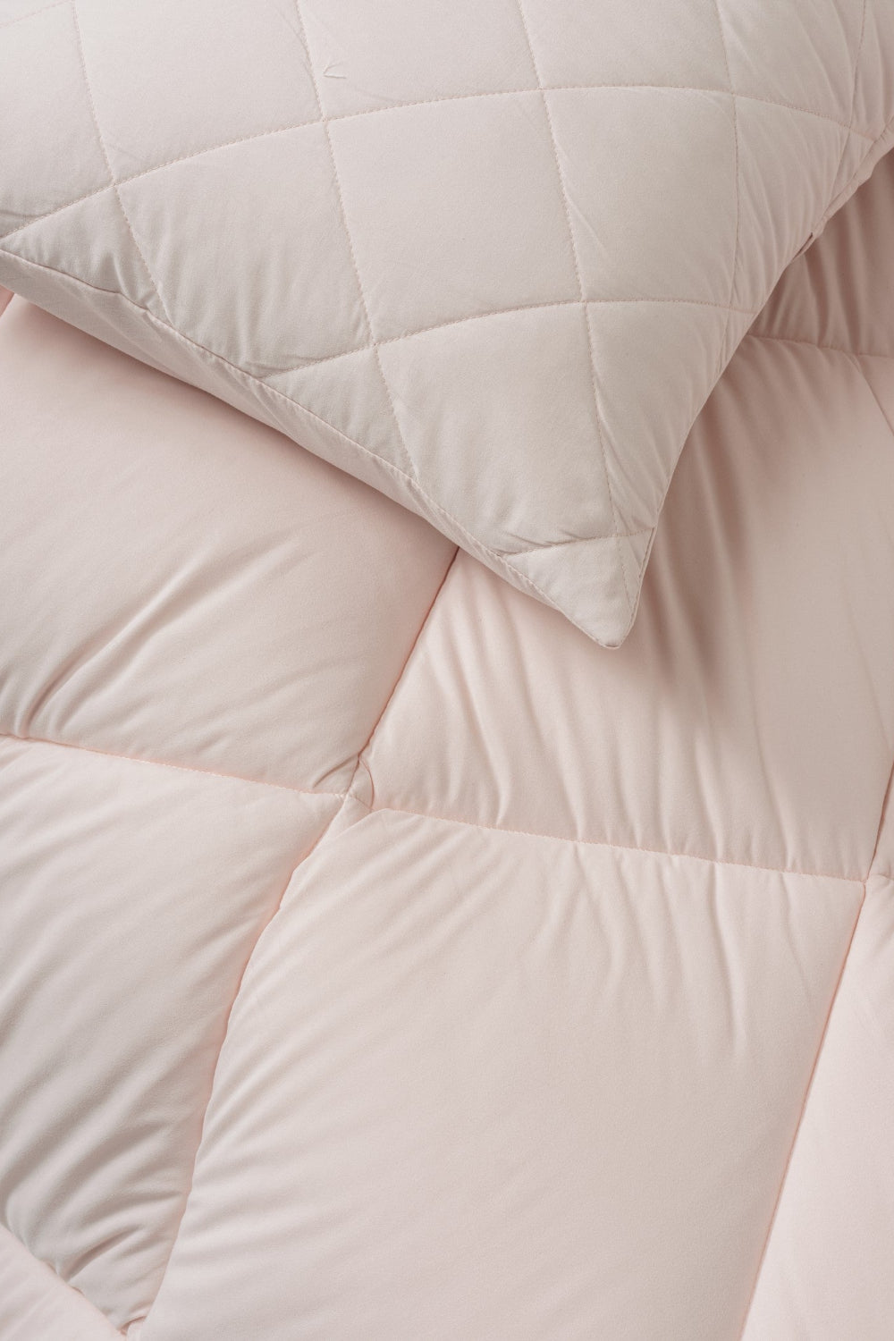 Cotton Box-Softwash Çift Kişilik Yorgan Seti Pembe 180x200 Lastikli Çarşaf-Yorgan-3-Milagron.com