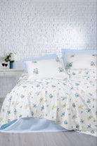 Cotton Box-Cotton Box Sweet çift Kişilik Pike Takımı Bellus Mavi-Çift Kişilik Pike Takımı-1-Milagron.com