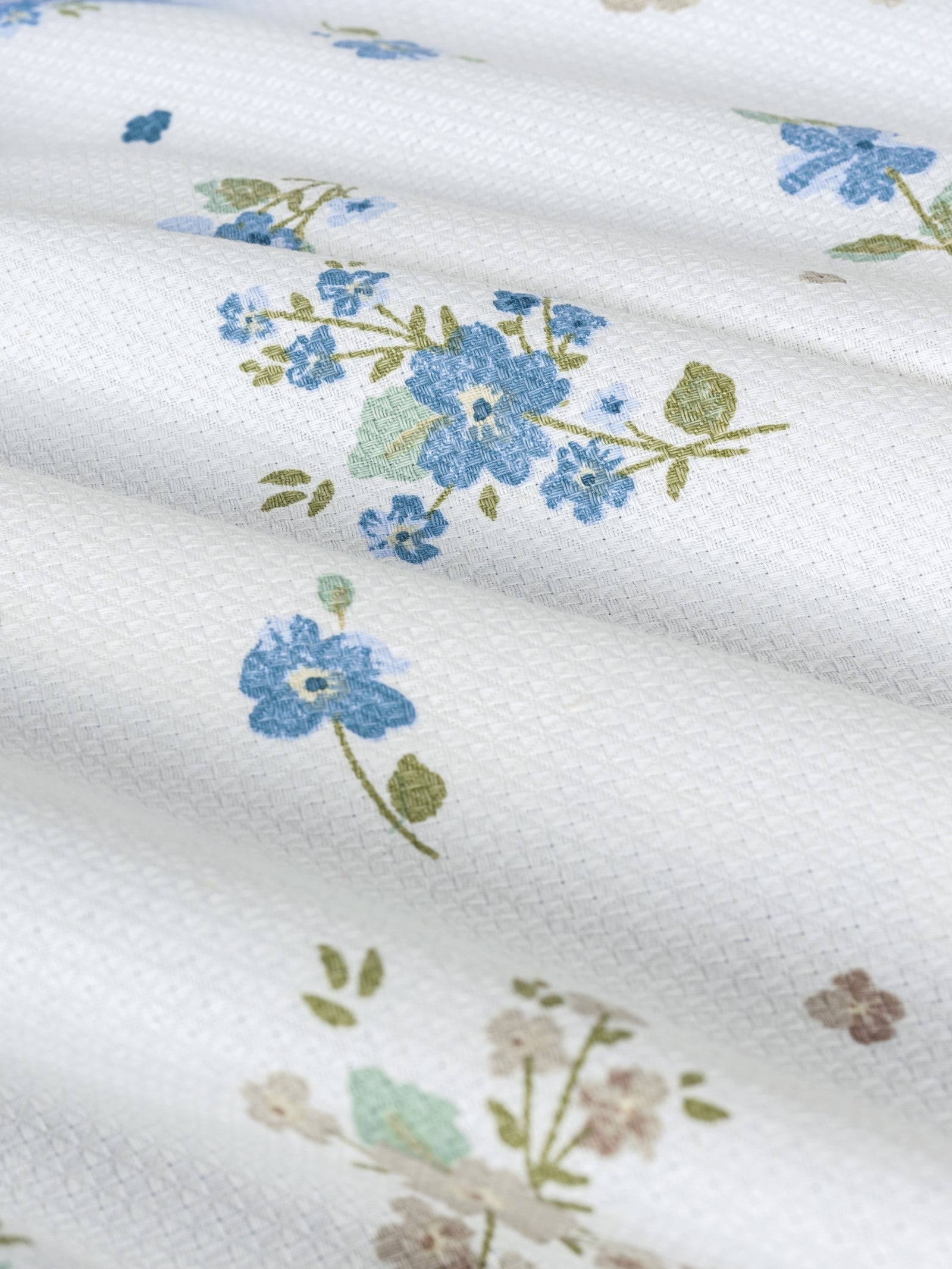 Cotton Box-Cotton Box Sweet çift Kişilik Pike Takımı Bellus Mavi-Çift Kişilik Pike Takımı-3-Milagron.com