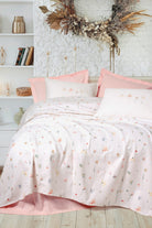 Cotton Box-Cotton Box Sweet çift Kişilik Pike Takımı Calme Pembe-Çift Kişilik Pike Takımı-1-Milagron.com