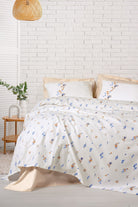 Cotton Box-Cotton Box Sweet çift Kişilik Pike Takımı Feliz Somon-Çift Kişilik Pike Takımı-1-Milagron.com