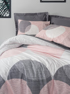 Cotton Box-Cotton Box Tek Kişilik Nevresim Takımı Leron Gri-Tek Kişilik Nevresim Takımı-2-Milagron.com