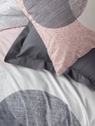 Cotton Box-Cotton Box Tek Kişilik Nevresim Takımı Leron Gri-Tek Kişilik Nevresim Takımı-3-Milagron.com