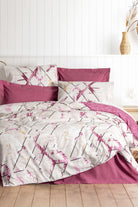 Cotton Box-Cotton Box Tek Kişilik Nevresim Takımı Renata Mürdüm-Tek Kişilik Nevresim Takımı-1-Milagron.com