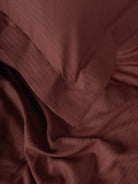 Cotton Box-Tensel Craft Çift Kişilik Nevresim Takımı Bordo-Nevresim Takımı-2-Milagron.com