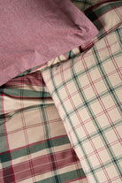 Cotton Box-Warm Flanel Çift Kişilik Nevresim Takımı Jamil Bordo-Nevresim Takımı-2-Milagron.com