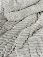 Cotton Box-Wave Tek Kişilik Yorgan Gri 155x215 Cm-Yorgan-2-Milagron.com