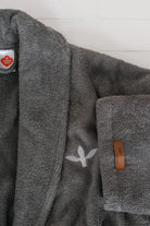 Cotton Box-Wellness Bornoz Zen Antrasit L/Xl-Bornoz-2-Milagron.com