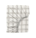 Cozy Home-Cozy Home çift Kişilik Lastikli çarşaflı Nevresim Takımı Ekose Bej-Çift Kişilik Nevresim Takımı-4-Milagron.com